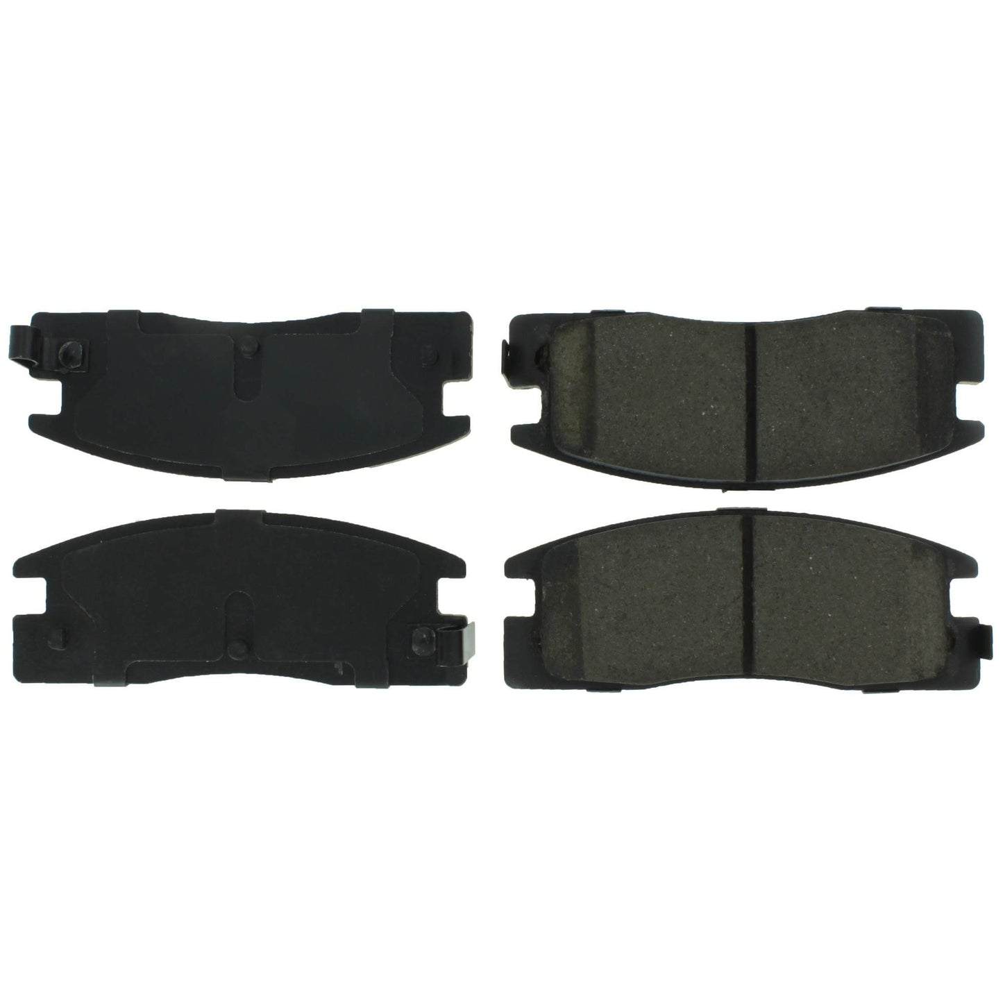 Centric Parts Disc Brake Pad Set Posi Quiet Ceramic with Shims and Hardware for Isuzu Amigo 1993-1989 Pickup 1995-1989 Trooper 1991-1987 105.03980