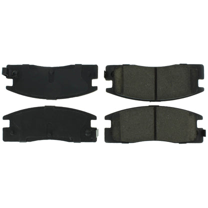 Centric Parts Disc Brake Pad Set Posi Quiet Ceramic with Shims and Hardware for Isuzu Amigo 1993-1989 Pickup 1995-1989 Trooper 1991-1987 105.03980