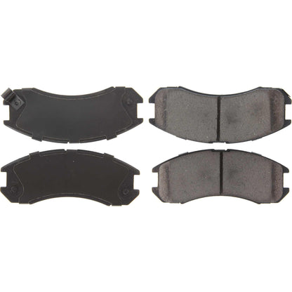 Centric Parts Disc Brake Pad Set Posi Quiet Ceramic with Shims for 1992-1989 Ford Probe 1992-1988 Mazda 626 MX-6 105.03990