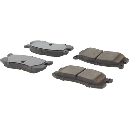 Centric Parts Disc Brake Pad Set Posi Quiet Ceramic with Shims and Hardware for 1992-1989 Ford Probe 1992-1988 Mazda 626 1992-1988 MX-6 105.04000