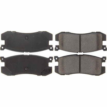 Centric Parts Disc Brake Pad Set Posi Quiet Ceramic with Shims and Hardware for 1992-1989 Ford Probe 1992-1988 Mazda 626 1992-1988 MX-6 105.04000