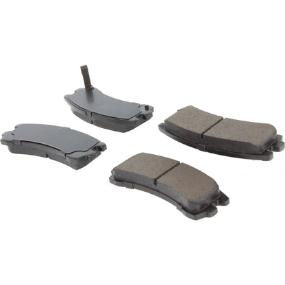 Centric Parts Posi Quiet Ceramic Brake Pads with Shims and Hardware for 1988-1995 Nissan Pathfinder 105.04010