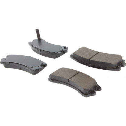 Centric Parts Posi Quiet Ceramic Brake Pads with Shims and Hardware for 1988-1995 Nissan Pathfinder 105.04010