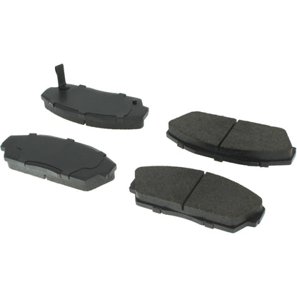 Centric Parts Disc Brake Pad Set Posi Quiet Ceramic with Shims for 1986-1993 Acura Integra, Legend, Honda Accord, Civic, Prelude 105.04090