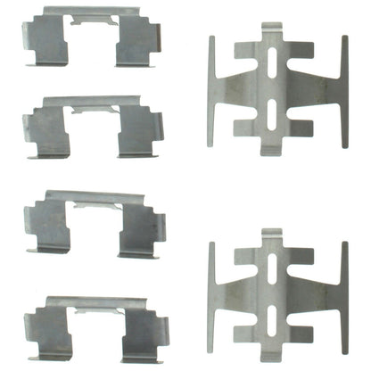 Centric Parts Disc Brake Pad Set Posi Quiet Ceramic with Shims for 1986-1993 Acura Integra, Legend, Honda Accord, Civic, Prelude 105.04090