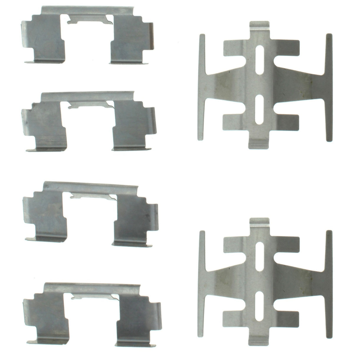 Centric Parts Disc Brake Pad Set Posi Quiet Ceramic with Shims for 1986-1993 Acura Integra, Legend, Honda Accord, Civic, Prelude 105.04090