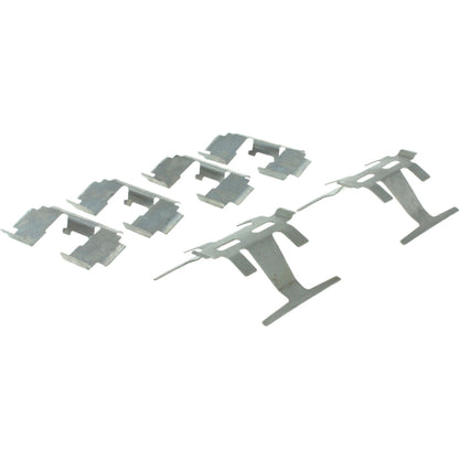 Centric Parts Disc Brake Pad Set Posi Quiet Ceramic with Shims for 1986-1993 Acura Integra, Legend, Honda Accord, Civic, Prelude 105.04090