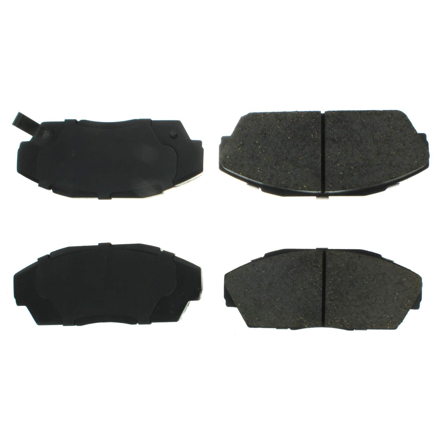 Centric Parts Disc Brake Pad Set Posi Quiet Ceramic with Shims for 1986-1993 Acura Integra, Legend, Honda Accord, Civic, Prelude 105.04090