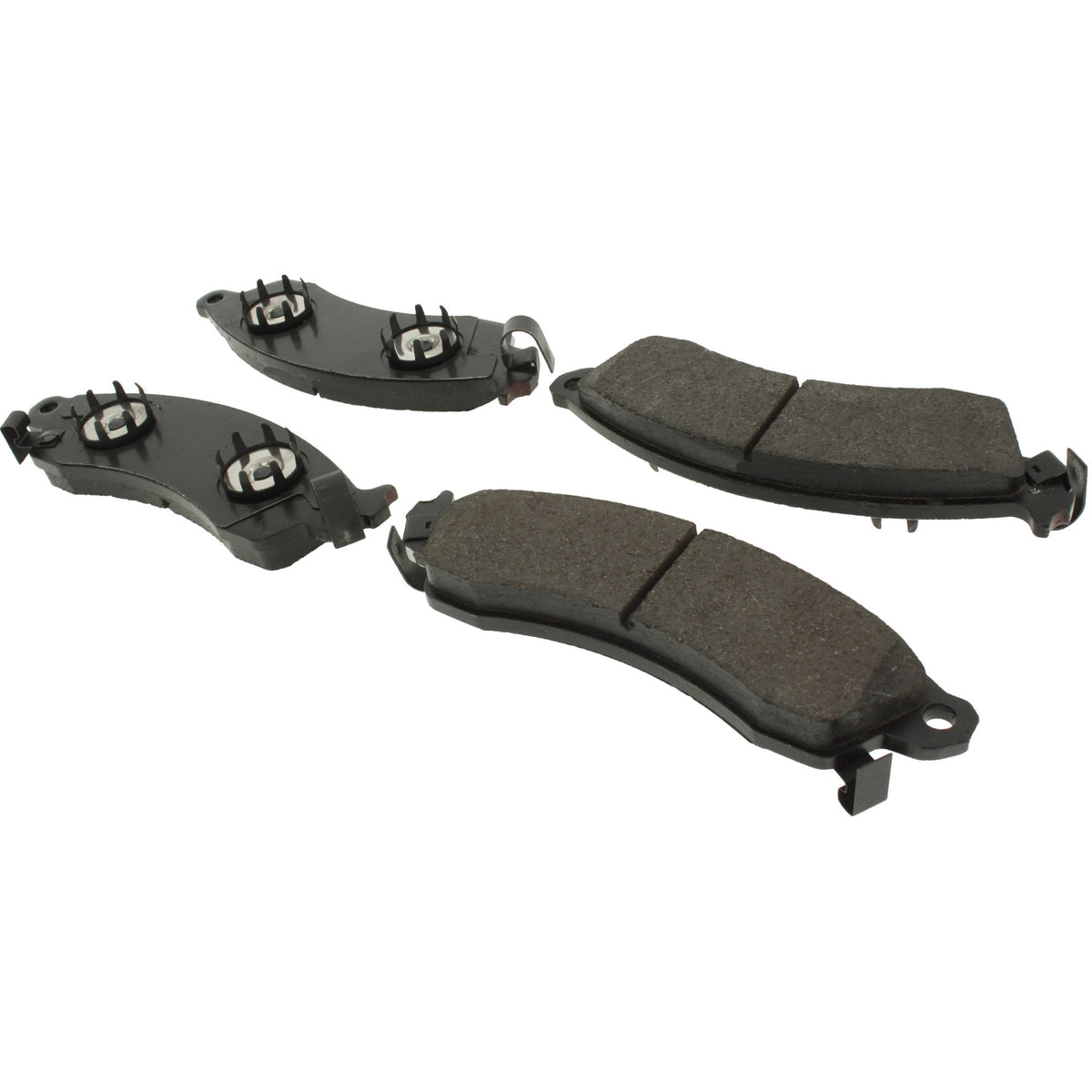 Centric Parts Disc Brake Pad Set Posi Quiet Ceramic with Shims and Hardware for 1992-1985 Chevrolet Camaro, 1996-1988 Corvette, 2001-2004 Ford Mustang, 1992-1988 Pontiac Firebird 105.04120