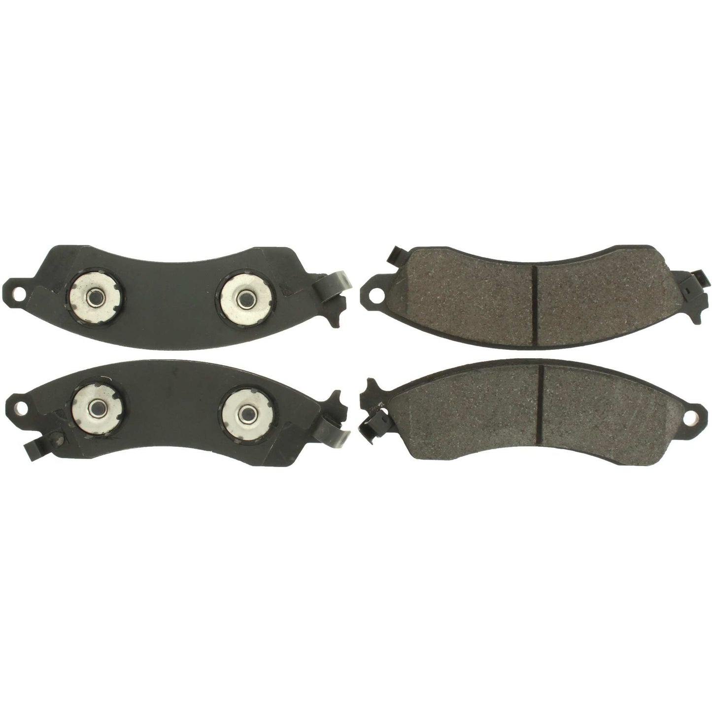 Centric Parts Disc Brake Pad Set Posi Quiet Ceramic with Shims and Hardware for 1992-1985 Chevrolet Camaro, 1996-1988 Corvette, 2001-2004 Ford Mustang, 1992-1988 Pontiac Firebird 105.04120