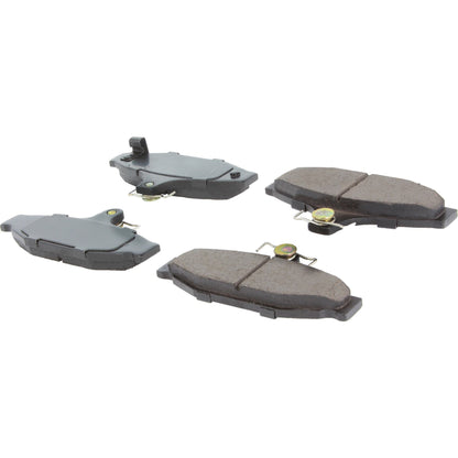 Centric Parts Disc Brake Pad Set Posi Quiet Ceramic with Shims and Hardware for 1997-1985 Chevrolet Camaro 1996-1988 Corvette 1997-1988 105.04130