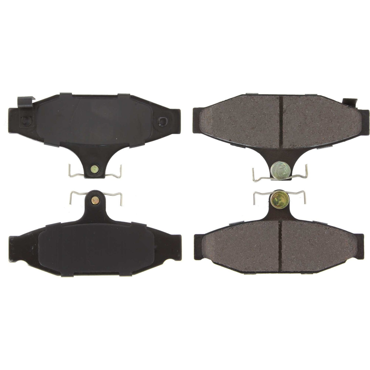 Centric Parts Disc Brake Pad Set Posi Quiet Ceramic with Shims and Hardware for 1997-1985 Chevrolet Camaro 1996-1988 Corvette 1997-1988 105.04130