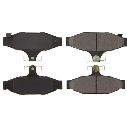 Centric Parts Disc Brake Pad Set Posi Quiet Ceramic with Shims and Hardware for 1997-1985 Chevrolet Camaro 1996-1988 Corvette 1997-1988 105.04130