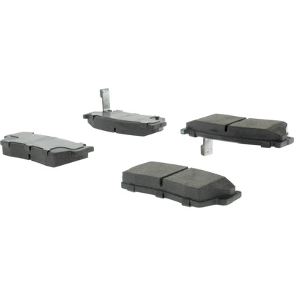 Centric Parts Disc Brake Pad Set Posi Quiet Ceramic with Shims for 1989-1998 Chevrolet Tracker Geo Tracker GMC Tracker Pontiac Sunrunner Suzuki Sidekick X-90 105.04180