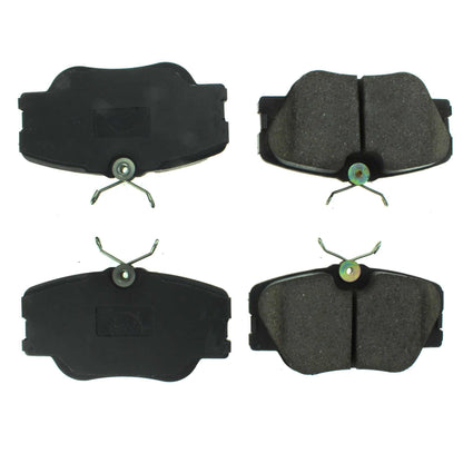 Centric Parts Disc Brake Pad Set Posi Quiet Ceramic with Shimmed for Mercedes-Benz 190E 1986, 260E 1989-1987, 300CE 1989-1988, 300D 1987, 300D 1993-1990, 300E 1993-1986, 300TD 1987, 300TE 1992-1988, E300 1995 105.04230