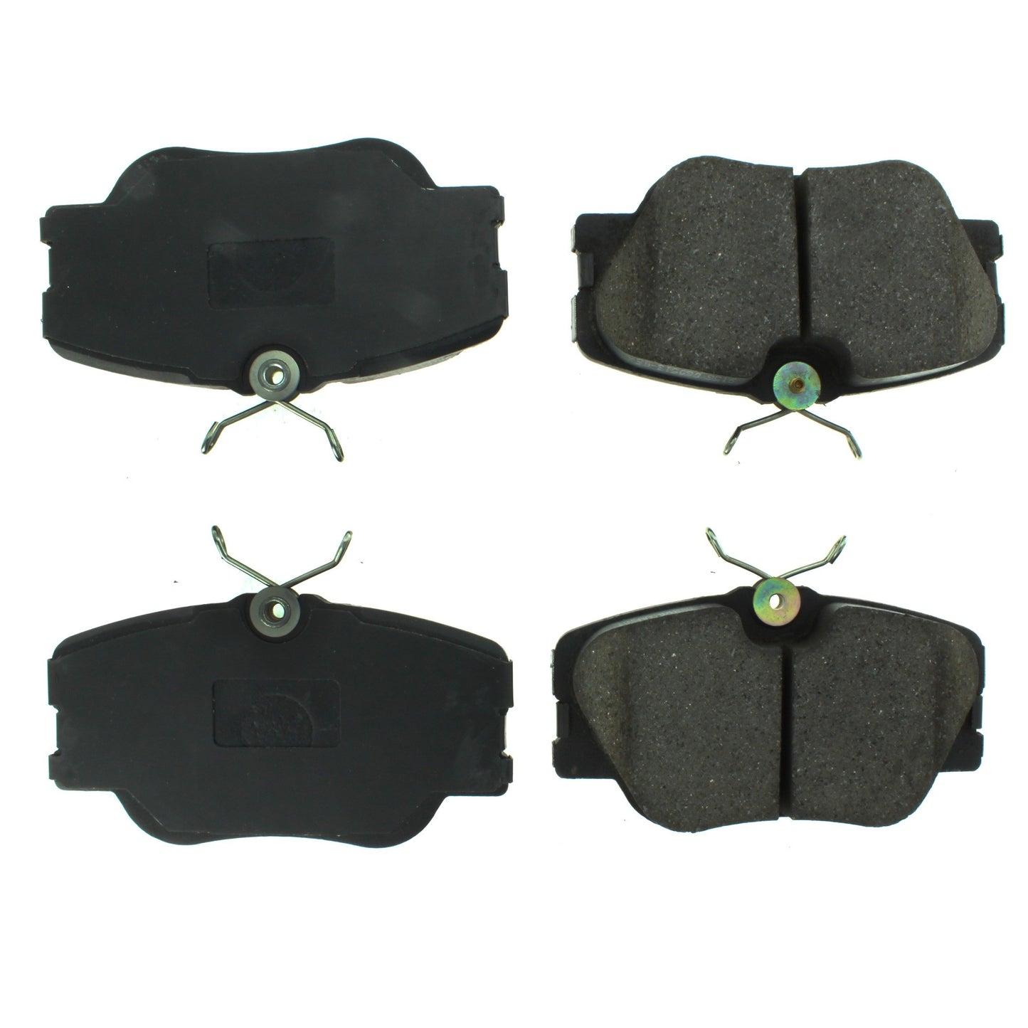 Centric Parts Disc Brake Pad Set Posi Quiet Ceramic with Shimmed for Mercedes-Benz 190E 1986, 260E 1989-1987, 300CE 1989-1988, 300D 1987, 300D 1993-1990, 300E 1993-1986, 300TD 1987, 300TE 1992-1988, E300 1995 105.04230