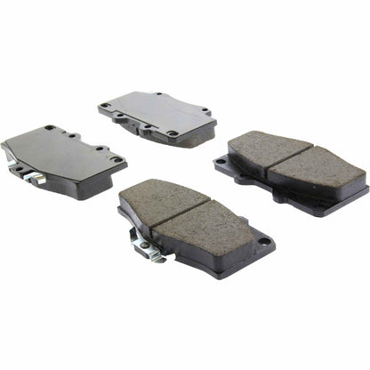 Centric Parts Disc Brake Pad Set Posi Quiet Ceramic with Shims for 2002-1996 Toyota 4Runner, 2009-2004 Hilux, 2004-1995 Tacoma 105.04360