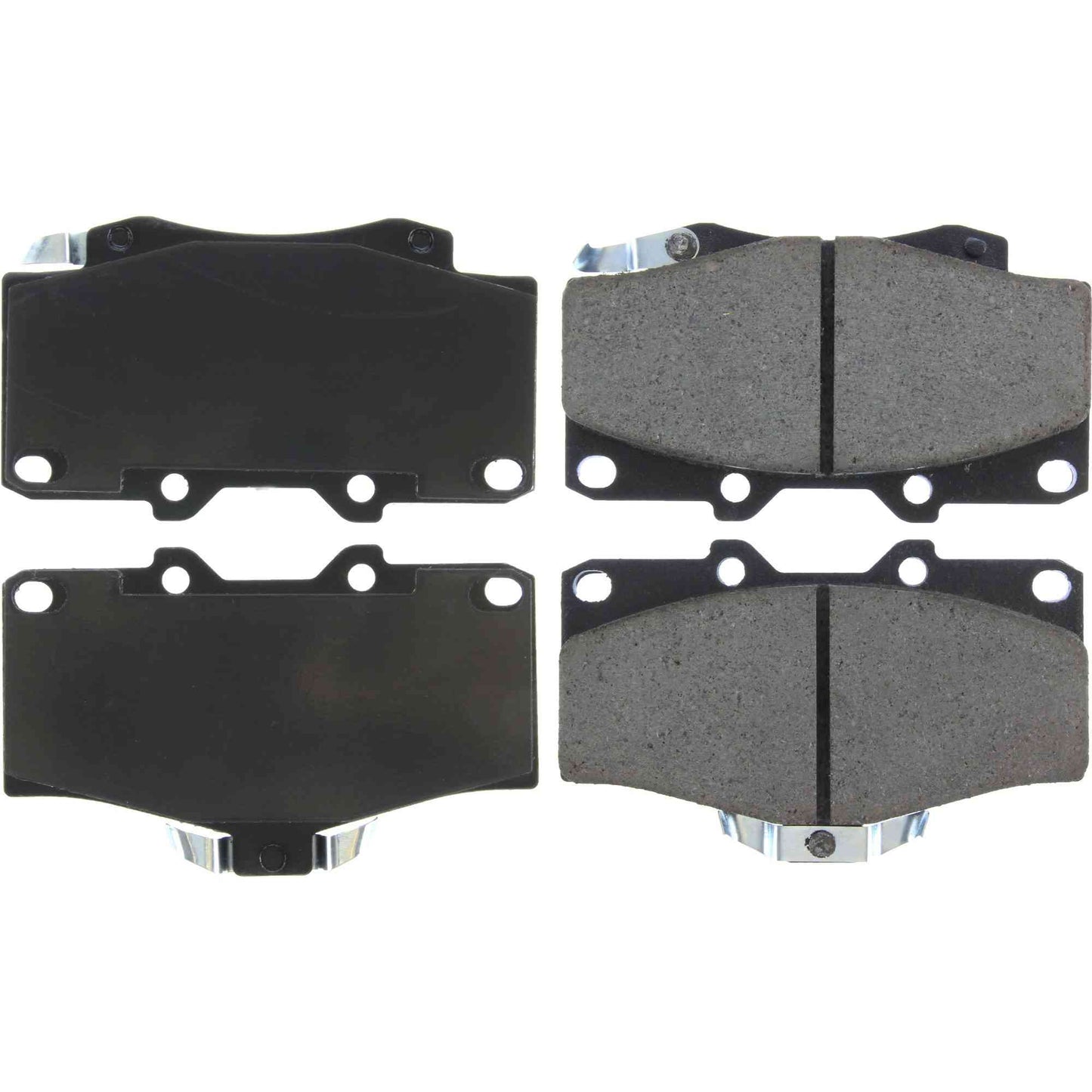 Centric Parts Disc Brake Pad Set Posi Quiet Ceramic with Shims for 2002-1996 Toyota 4Runner, 2009-2004 Hilux, 2004-1995 Tacoma 105.04360