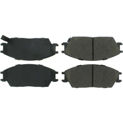 Centric Parts Disc Brake Pad Set Posi Quiet Ceramic with Shims and Hardware 105.04400