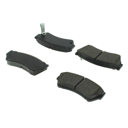 Centric Parts Disc Brake Pad Set Posi Quiet Ceramic with Shims for 1989-2004 Chevrolet Metro Geo Metro Pontiac Firefly Suzuki Swift