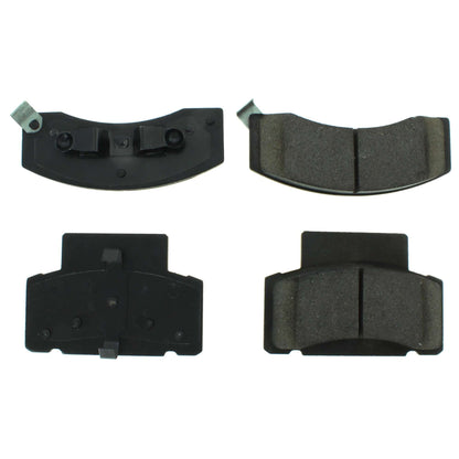 Centric Parts Disc Brake Pad Set Posi Quiet Ceramic with Shims and Hardware for 1990-2002 Chevrolet C3500, Dodge Ram 2500/3500 105.04590