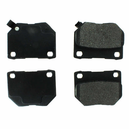 Centric Parts Disc Brake Pad Set Posi Quiet Ceramic with Shims for 1989-1996 Nissan 300ZX 105.04610