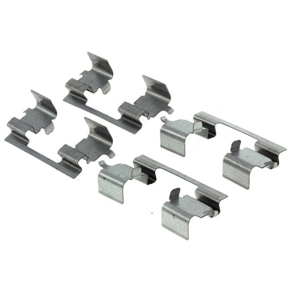 Centric Parts Disc Brake Pad Set Posi Quiet Ceramic with Shims and Hardware for 1997-1999 Acura CL 1997-2000 Honda Accord 105.04650