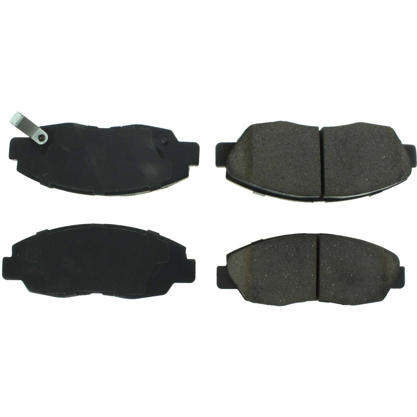 Centric Parts Disc Brake Pad Set Posi Quiet Ceramic with Shims and Hardware for 1997-1999 Acura CL 1997-2000 Honda Accord 105.04650