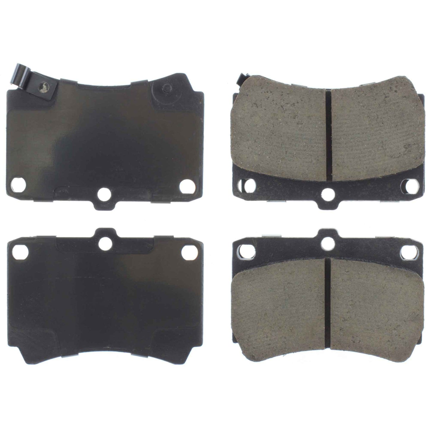 Centric Parts Disc Brake Pad Set Posi Quiet Ceramic with Shims for 1994-1997 Ford Aspire, 1991-1996 Escort, 2001-2002 Kia Rio, 1990-1995 Mazda 323, 1990-1998 Protege, 1991-1996 Mercury Tracer 105.04660