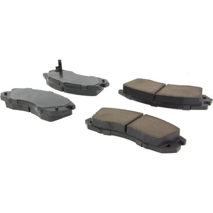 Centric Parts Disc Brake Pad Set Posi Quiet Ceramic with Shims and Hardware for 1990-1996 Subaru Impreza Legacy 105.04700