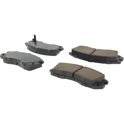 Centric Parts Disc Brake Pad Set Posi Quiet Ceramic with Shims and Hardware for 1990-1996 Subaru Impreza Legacy 105.04700