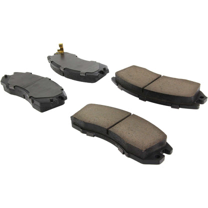 Centric Parts Disc Brake Pad Set Posi Quiet Ceramic with Shims for 1993-1995 Subaru Impreza 105.04701