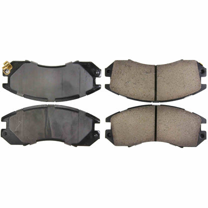 Centric Parts Disc Brake Pad Set Posi Quiet Ceramic with Shims for 1993-1995 Subaru Impreza 105.04701