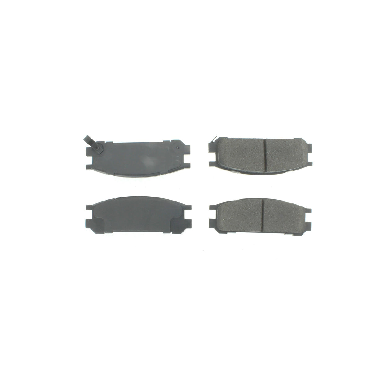 Centric Parts Disc Brake Pad Set Posi Quiet Ceramic with Shims for Subaru Impreza 1993‑1998, Legacy 1990‑1999, SVX 1992‑1997 105.04710