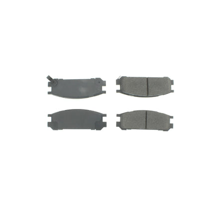 Centric Parts Disc Brake Pad Set Posi Quiet Ceramic with Shims for Subaru Impreza 1993‑1998, Legacy 1990‑1999, SVX 1992‑1997 105.04710