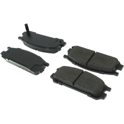 Centric Parts Disc Brake Pad Set Posi Quiet Ceramic with Shims for 1991-1994 Subaru Legacy 105.04711