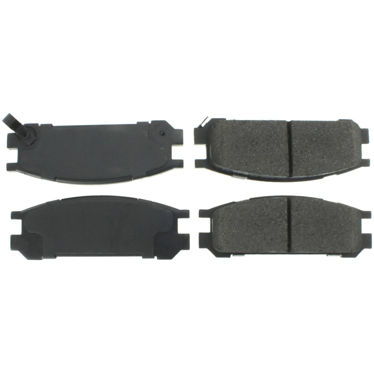 Centric Parts Disc Brake Pad Set Posi Quiet Ceramic with Shims for 1991-1994 Subaru Legacy 105.04711