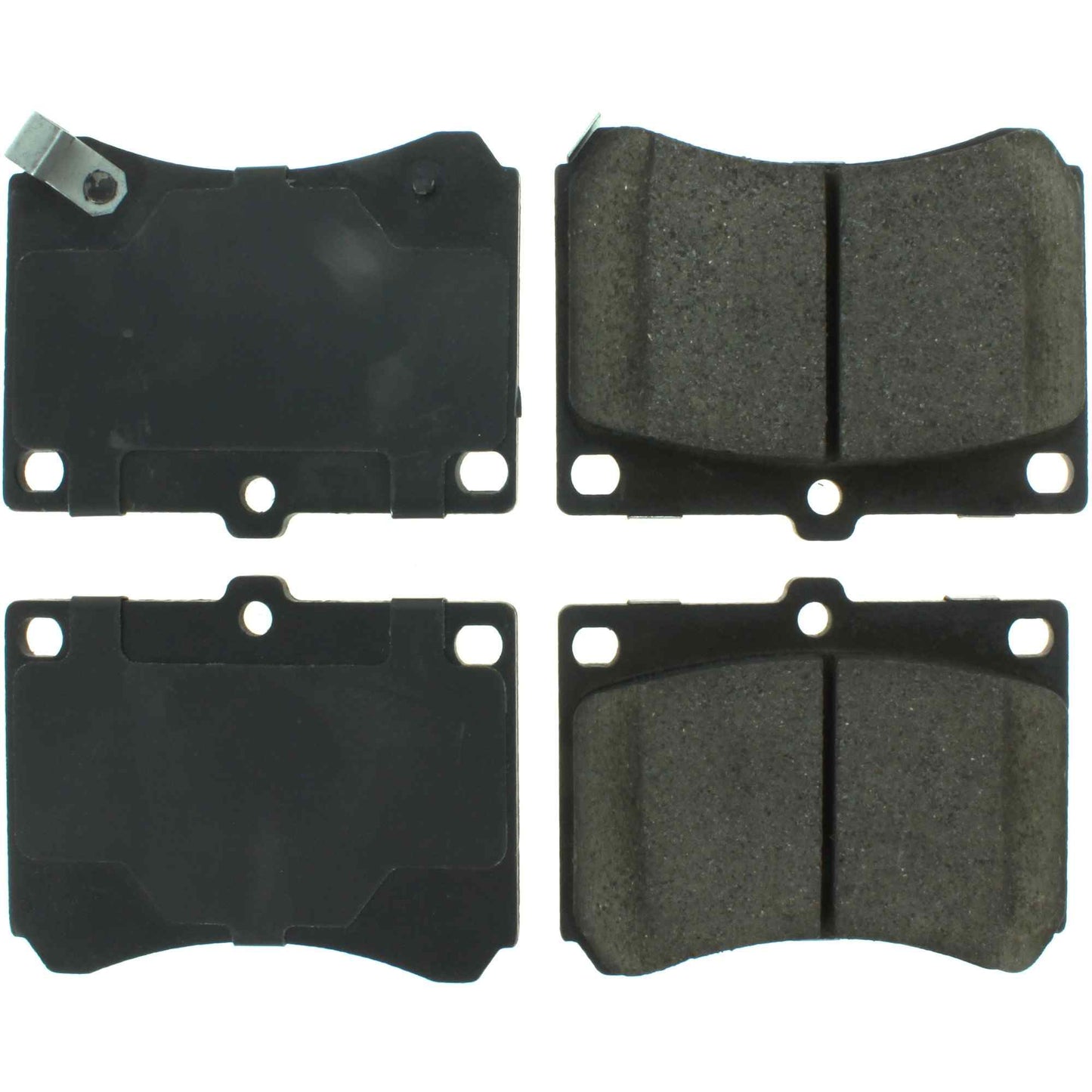 Centric Parts Disc Brake Pad Set Posi Quiet Ceramic with Shimmed for 1991-2003 Ford Escort, 1992-1996 Mazda MX‑3, 1990-1998 Protege, 1991-1999 Mercury Tracer 105.04730