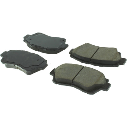 Centric Parts Disc Brake Pad Set Posi Quiet Ceramic with Shims for 2000-2003 Toyota Camry Sienna 105.04760