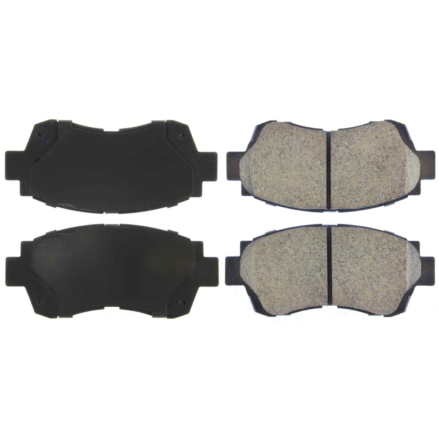 Centric Parts Disc Brake Pad Set Posi Quiet Ceramic with Shims for 1992-1999 Lexus ES300 LS400 SC300 Toyota Avalon Camry Celica 105.04761