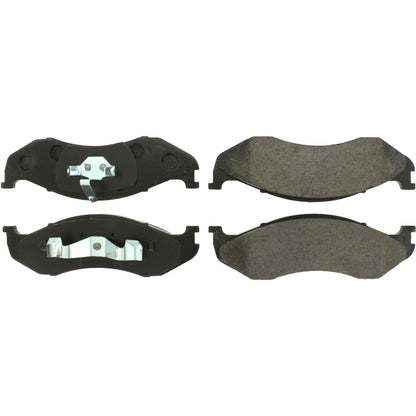 Centric Parts Disc Brake Pad Set Posi Quiet Ceramic with Shims for Jeep Cherokee 2001-1990 105.04770