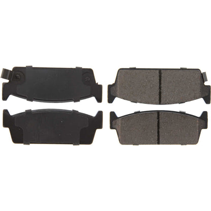 Centric Parts Disc Brake Pad Set Posi Quiet Ceramic with Shims for 1990-1992 Infiniti M30 105.04790