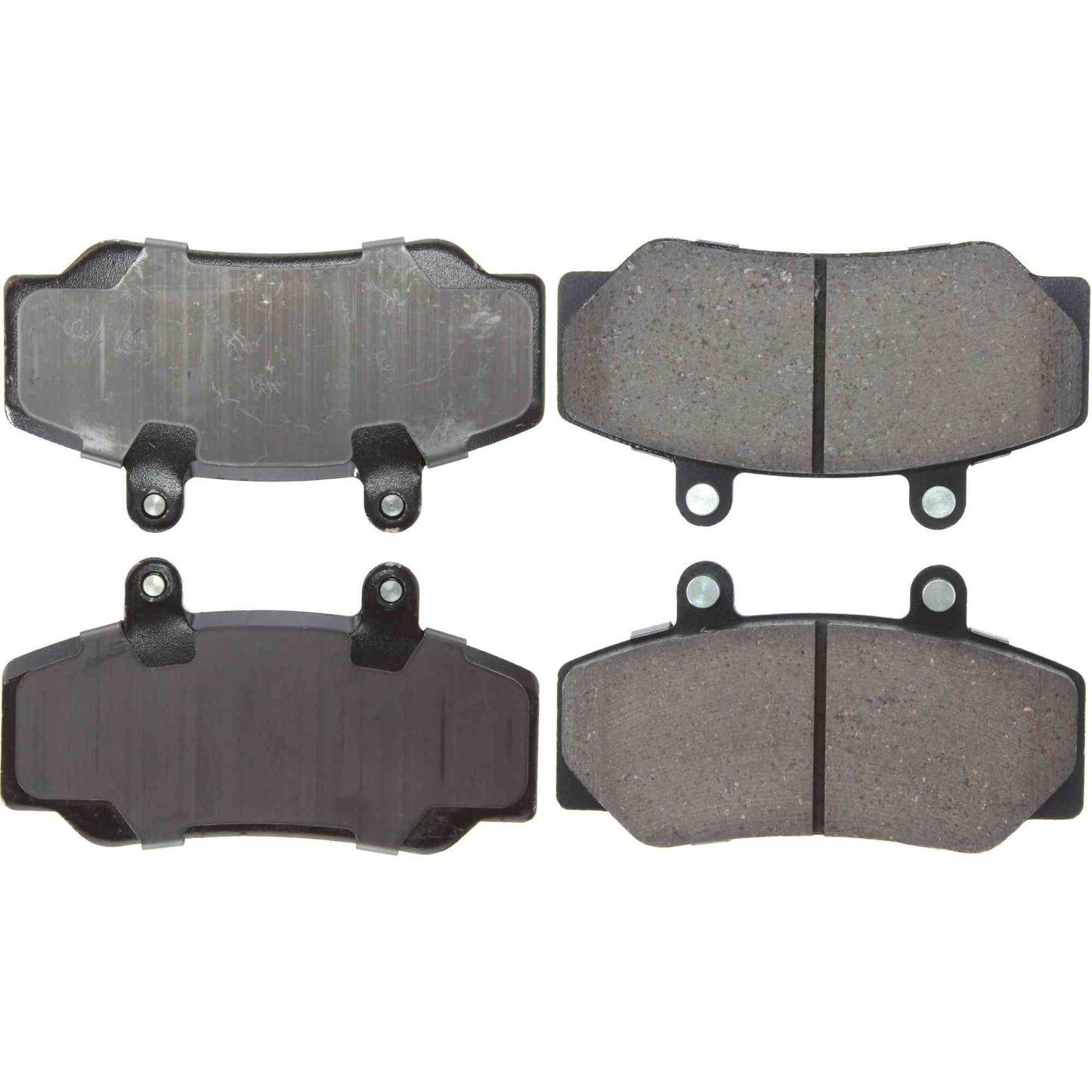 Centric Parts Disc Brake Pad Set Posi Quiet Ceramic with Shims for Volvo 740 1991-1985, 745 1985, 760 1990-1983, 780 1991-1987 105.04920