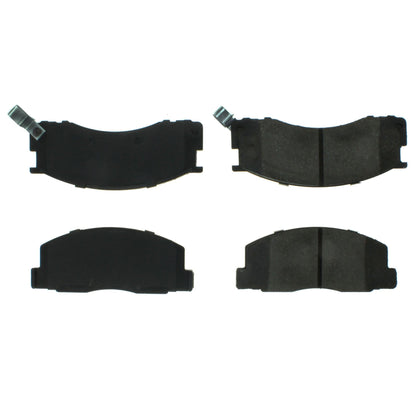 Centric Parts Disc Brake Pad Set Posi Quiet Ceramic with Shims for 1991-1996 Toyota Previa 105.05000
