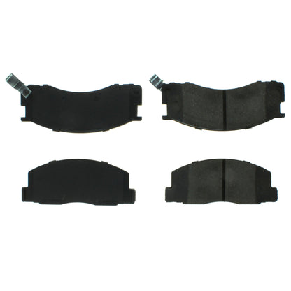 Centric Parts Disc Brake Pad Set Posi Quiet Ceramic with Shims for 1991-1996 Toyota Previa 105.05000