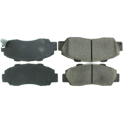 Centric Parts Disc Brake Pad Set Posi Quiet Ceramic with Shims for 1997-2002 Honda Accord 10505030