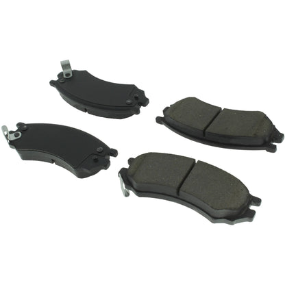 Centric Parts Disc Brake Pad Set Posi Quiet Ceramic with Shims and Hardware for 1991-2003 Saturn models 105.05070