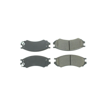 Centric Parts Disc Brake Pad Set Posi Quiet Ceramic with Shims and Hardware for 1991-2003 Saturn models 105.05070