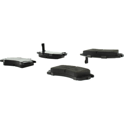Centric Parts Disc Brake Pad Set Posi Quiet Ceramic with Shims and Hardware for 1991-1994 Nissan Sentra 1993-1996 Tsuru 105.05090