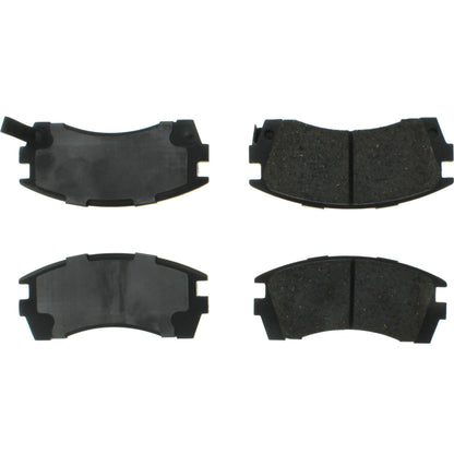 Centric Parts Disc Brake Pad Set Posi Quiet Ceramic with Shims and Hardware for 1991-1994 Nissan Sentra 1993-1996 Tsuru 105.05090